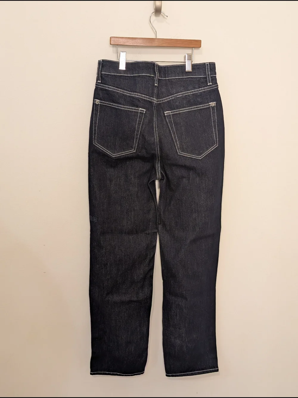 Ksubi Empire Jean Women's Straight-Leg Dark Indigo Jeans Size 26 New Without Tag